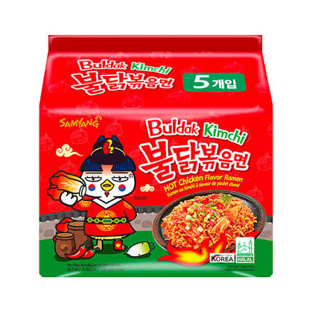 삼양 김치 불닭볶음면 - 멀티 – 신상품 - y-mart