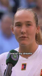 Mirra can’t believe Roger Federer was at her 4th Round match watching her  play.