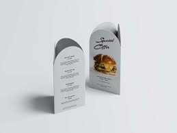Download Curved Top Table Tent Mockup