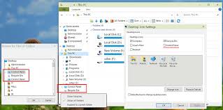Now, copy the below code and paste it in the file. Remove Recycle Bin And Control Panel From Navigation Pane