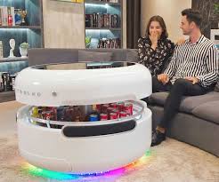 Coosno Smart Coffee Table Fridge
