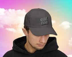 Cheeky Eat Me Hat for Gay Dog Dad Bottom, Gift for Daddy's Boy or Funny  Queer Man, Inspired by Presidential Debate