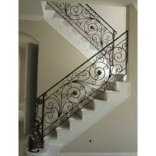 Browse 290 photos of wrought iron railing. Wrought Iron Staircase Railing At Rs 175 Running Feet Stair Railings Id 20718201048