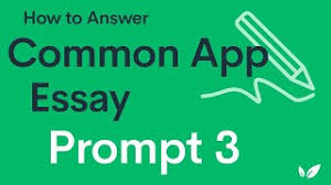Challenges and obstacles make good, memorable stories as long as you write about your learnings and takeaways from failure. How To Write The Common App Essay Prompt 3 Youtube