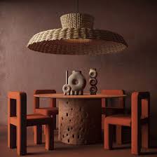 Our dining sets have finishing that makes it easy to clean and maintain so you do not have to worry about pesky stains.our dining sets can seat from four to eight people at a time. Ukrainian Design Brand Faina Makes Furniture From Clay And Flax