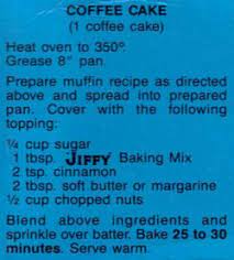 Jiffy Baking Mix Muffins Coffee Cake Recipes Recipecurio Com Coffee Cake Recipes Jiffy Coffee Cake Recipe Jiffy Mix Recipes