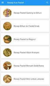 Salah satu produk pastel kering isi abon khas surabaya sidoarjo adalah pastel kering bu ameni. Resep Kue Pastel Terbaru Fur Android Apk Herunterladen