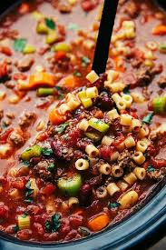 Made It Added Extra Prego Spaghetti Sauce Excellent Used The Crockpot Recipe Crockpot Pasta Slow Cooker Pasta Pasta E Fagioli