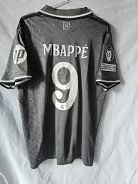 2025 Real Madrid 9 Kylian Mbappé Jersey Away S