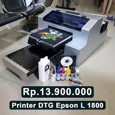 Can it also print on rigid materials, like phone case,leather, acrylic, pen, etc.? Jual Printer Dtg A3 Epson L1800 Mesin Sablon Kaos Digital Printing Baju Kota Surabaya Harizo Surabaya Tokopedia