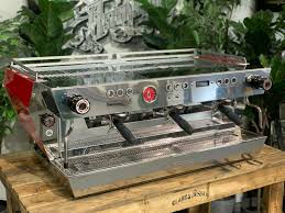 La marzocco was founded in 1927, in tuscany, from the bambi's brothers, and it's one of the leading company in this sector thanks to the care with which it realizes. La Marzocco Kb90 3 Group Red New Coffee Machine Warehouse