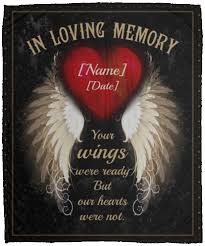 Her my svg dxf pdf jpg jpeg vector graphic. Personalized In Loving Memory Your Wings Were Ready But Our Hearts Were Not Blanket Cubebik