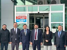 Hastane Müdürümüz Sn. Mevlüt Yapar ve değerli sağlık ...