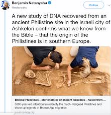 He found via a dna. Archaeologists On Twitter Tear Down Netanyahu S Claims That Palestinians Have No Connection To Homeland Mondoweiss