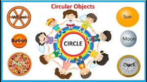 Circle shape worksheet for preschools. Circle Circular Objects Circle Shape Draw Circle Circle Shape With Real Objects Etoddlers Youtube