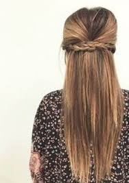 Start working your hair into two rope braids till you reach the edges. 117 Stunning Straight Hairstyles For Any Length