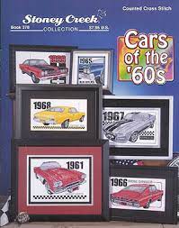 Free cross stitch patterns of a 1969 ford mustang. Stoney Creek Cars Of The 60 S Cross Stitch Pattern 123stitch