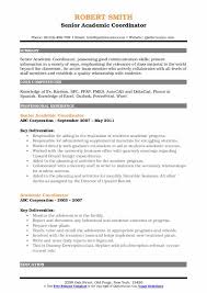 Resume templates find the perfect resume template. Academic Coordinator Resume Samples Qwikresume