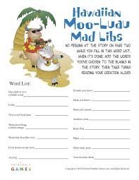 No matter how simple the math problem is, just seeing numbers and equations could send many people running for the hills. Hawaiian Luau Party Games