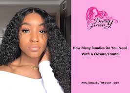 How Many Bundles Do You Need With A Closure Or Frontal