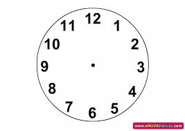 Saat Kalibi Etkinlik Havuzu Okul Oncesi Etkinlik Sitesi Boyama Sayfalari Okul Oncesi Okul