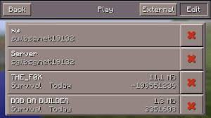 On the minecraft pocket edition application, press the play button. Minecraft Pocket Edition Hunger Games Server Minecraft Amino