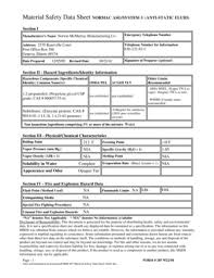 Fillable Online Form 207 Material Safety Data Sheet Asg3doc
