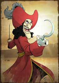 Captain Hook Fan Art Peter Pan Disney Captain Hook Disney