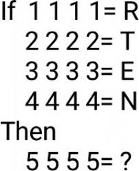 I am found in the sea and on land riddle answer. 1111 R 2222 T Whatsapp Puzzle