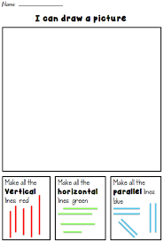 Horizontal Vertical Parallel Lines Activity Reaching Teachers Line Math Teaching Mathematics Year 1 Maths