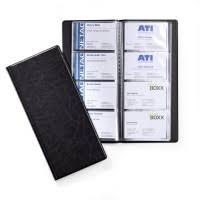 The unique business card holder fits easily into pockets, purses, briefcases and bags without cards getting lost, bent or damaged. Business Card Storage Durable