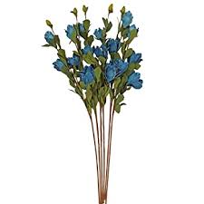 Break out your garden gloves and head to the looking for something that'll last a little longer? Buy N A Artificial Poppy Flowers Faux Poppy Flowers Silk Wedding Bouquet Arrangements Long Stem Flowers For Home Kitchen Living Room Dining Table6pcs Blue Online In Japan B08gwtz8yf