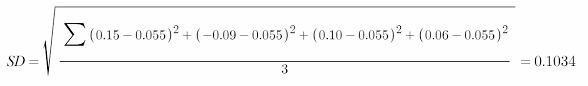 Standard Deviation Overview Examples Calculation