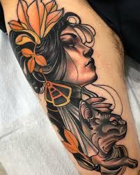 Fede Almanzor Tattoo Auf Instagram Lady Sphynx Traditional Neotraditional Tatouages Tatto Tatto Sleeve Tattoos Tattoo Styles Traditional Tattoo Woman