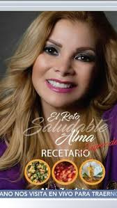 estrena su libro “El reto saludable de Alma” Recetario “Súper deli”