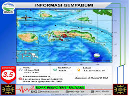 Berita terkini/terbaru/hari ini senin, 13 juli 2020. Bmkg Gempa M 3 5 Guncang Masohi Malukuterkini Com