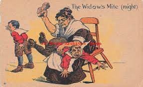 Comic, The Widows Mite Might, Spanking Boys with a Shoe - Periyar Tourism