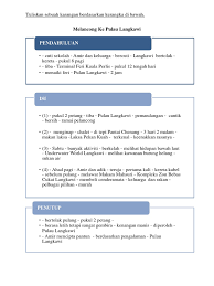 Okay, mesti ramai yang tahu kisah mistik di langkawi, kan? Melancong Ke Pulau Langkawi Docx