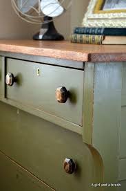 Antique Dresser In Olive By Annie Sloan Chalk Paint Distressed Annie Sloan Chalk Paint Distressing Annie Sloan Painted Furniture Painting Old Furniture