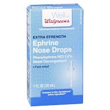 Medicated nasal sprays contain active ingredients intended to treat the common causes of nasal symptoms. Walgreens Ephrine Nose Drops Nose Nasal Congestion Walgreens
