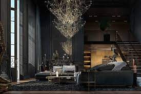 This design also highlights that dark interior designs can be naturally lit up. Beautiful Black Interior Showcased In A Historic Paris Apartment
