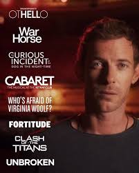 Luke Treadaway is Cassio. #OthelloOnStage