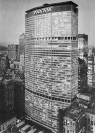 1963 Pan Am Building Nyc New York Walter Gropius Pan Am Building