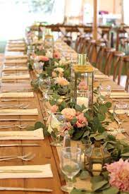 The unity cross and unity heart. Long Table Centerpieces Blush Floral Design Blush Pink And Gold Garland Centerpiece W Long Table Centerpieces Long Table Wedding Rustic Wedding Centerpieces
