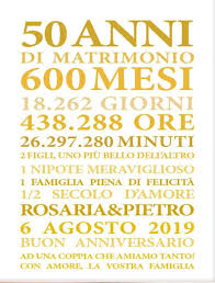 Quadretto Anniversario Di Matrimonio 50 Anni Insieme Etsy Diy Wedding Wedding Anniversary Anniversary