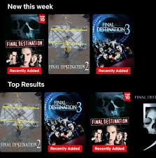 The first three Final Destination films were added to Netflix in the UK  this week. : rFinalDestination