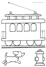 The 20 best train coloring pages for preschoolers: Tram Color Pages Printable Coloring Pages For Kids Train Coloring Pages Cars Coloring Pages Coloring Pages