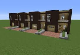 Modern Terraced House 1 Grabcraft Your Number One Source For Minecraft Buildings Blueprints In 2020 Minecraft Shops Minecraft Houses Minecraft Buildings