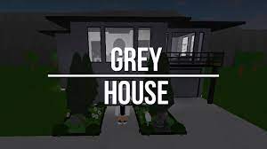 Grey aesthetic roblox decals ~ roblox bloxburg. Roblox Welcome To Bloxburg Grey House 117k Youtube