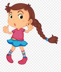 It makes your girl stand out among many. Bonecas Meninas Girl Clipart Children Kids Long Hair Clipart Png Download 691717 Pinclipart